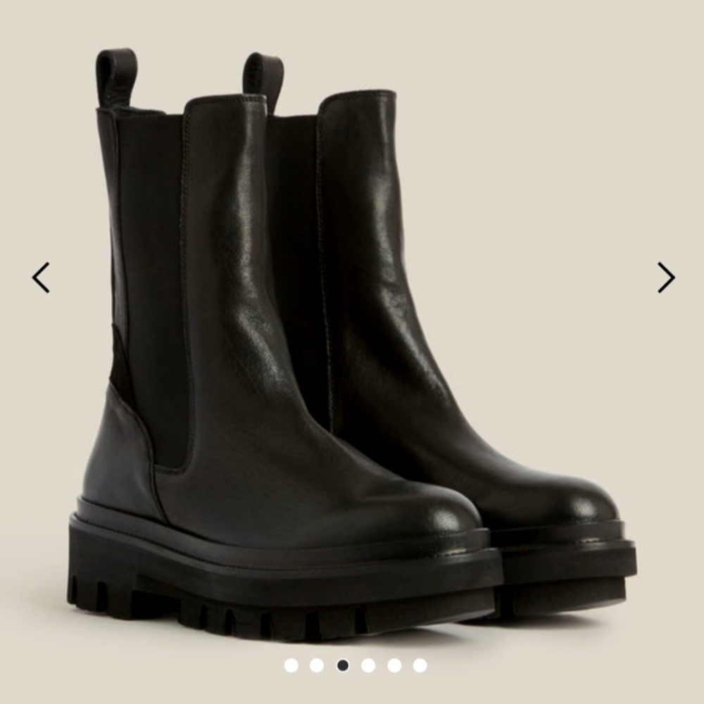 Allsaints Billie boots UK 5/US 7/EU 38 Chelsea style